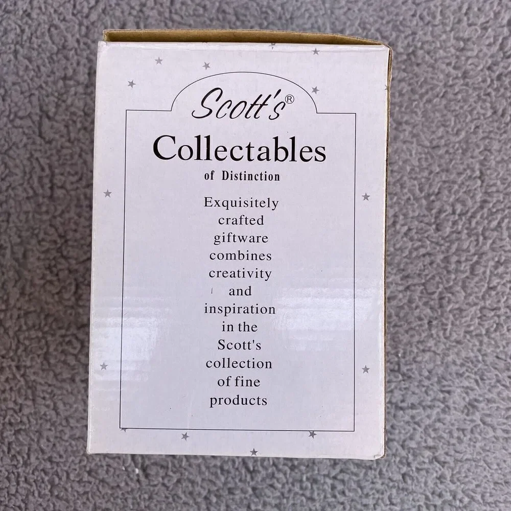 Scott’s Collectibles Snowy Night Votive Lamp Candle Holder Gift #6481